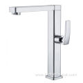 Durable single lever basin faucet